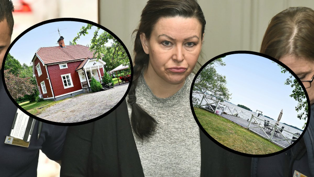 Huset där dramat med Johanna Möller skedde är nu till salu.