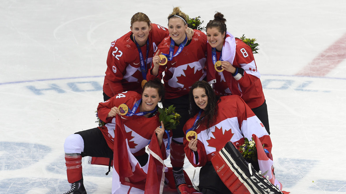 Szabados vann OS-guld med Kanada i Sotji.