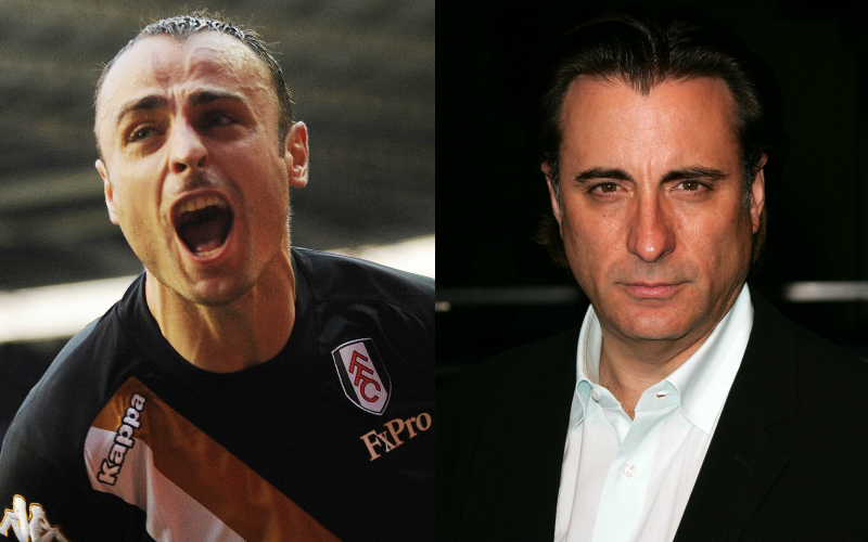 Dimitar Berbatov hade absolut kunnat spela Andy Garcias roll i vilken film som helst. Dimitar Berbatov hade absolut kunnat spela Andy Garcias roll i vilken film som helst.