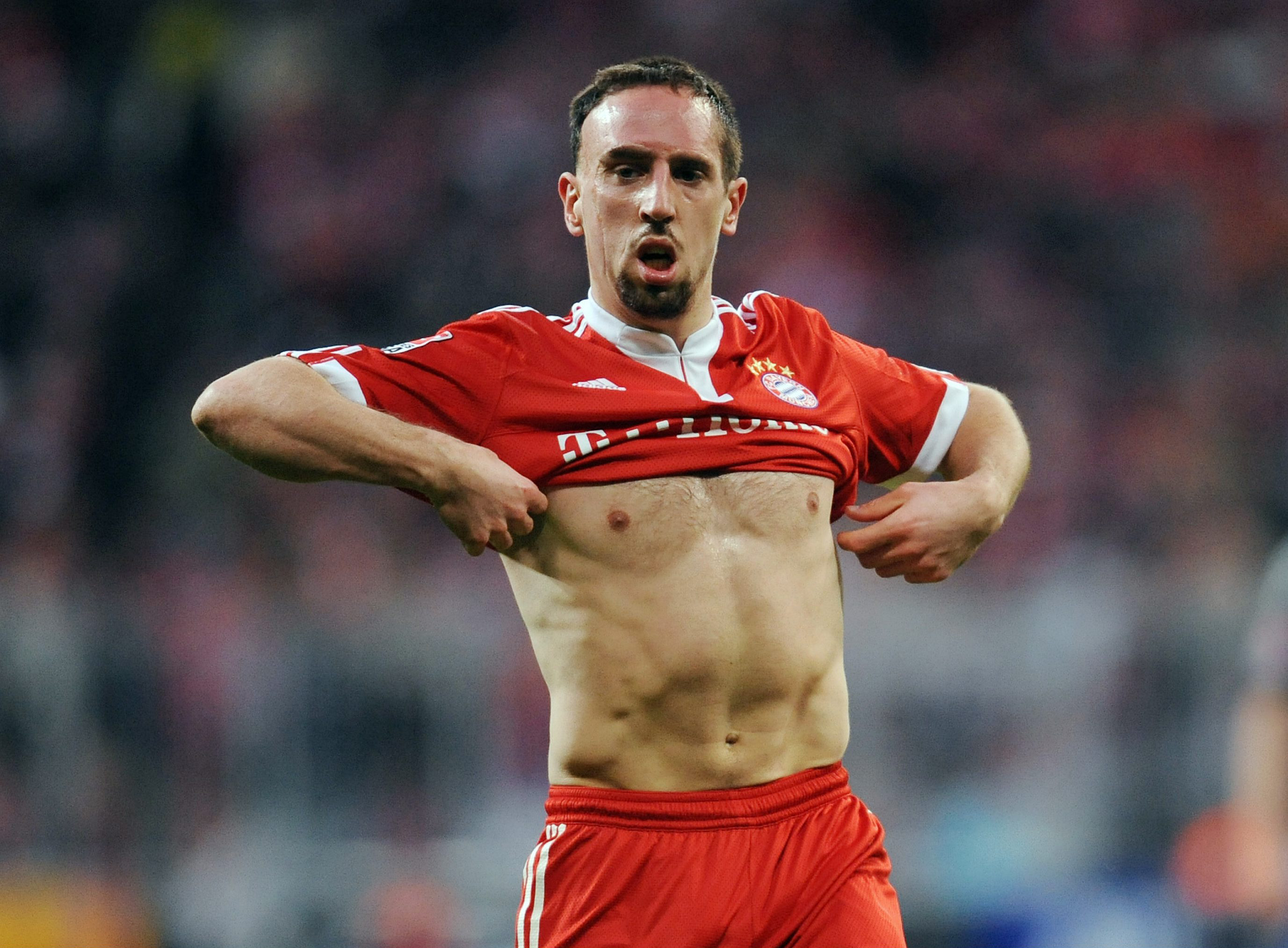 Ribéry kommer fortsätta att jubla i Bayern-tröjan i många år framöver.