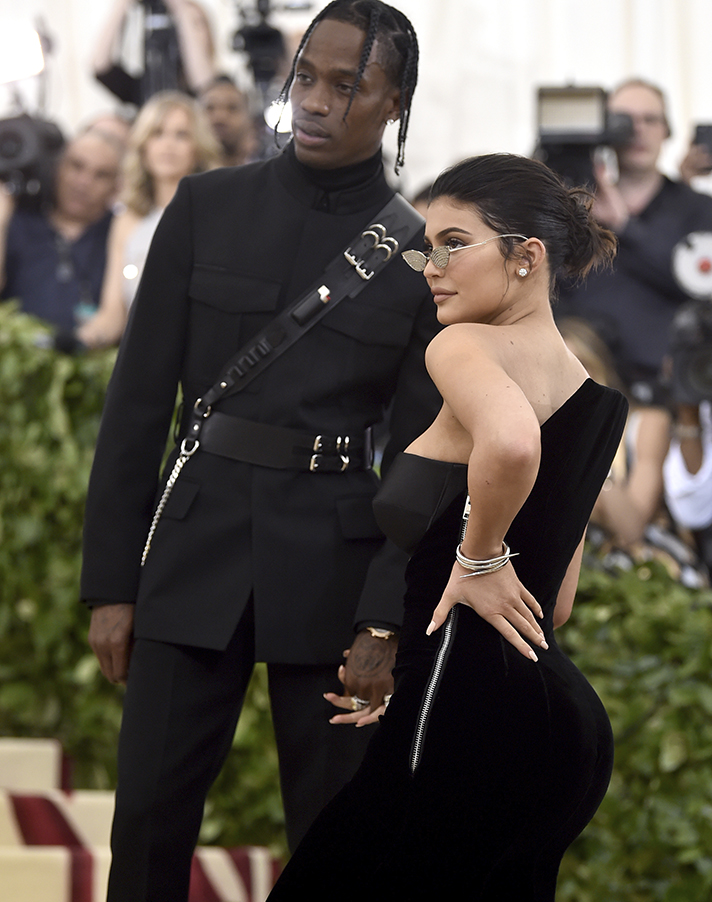 Kylie Jenner och Travis Scott. Kylie Jenner och Travis Scott.
