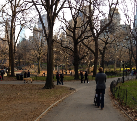 Börja med en morgonpromenad i Central Park, där du kryssar mellan lattemorsor och hundägare.