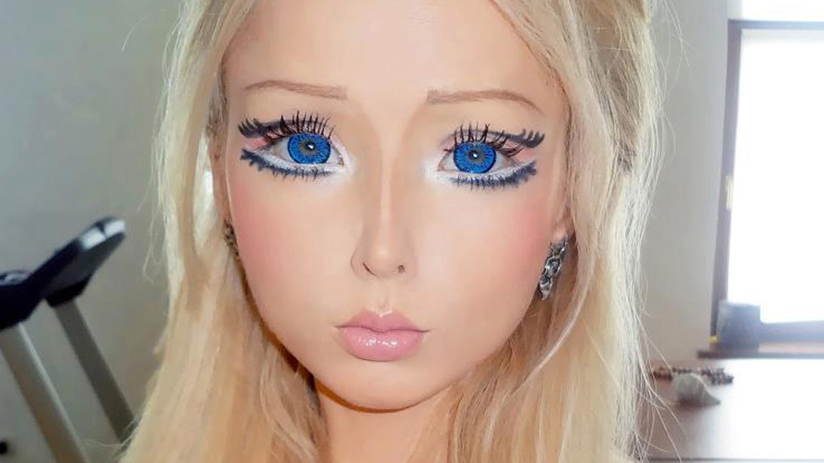 Valeria Lukyanova kallas världens första mänskliga Barbie. 