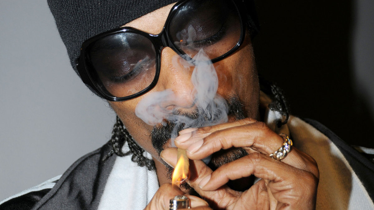Snoop Doggs inställning till droger är vida känd. 