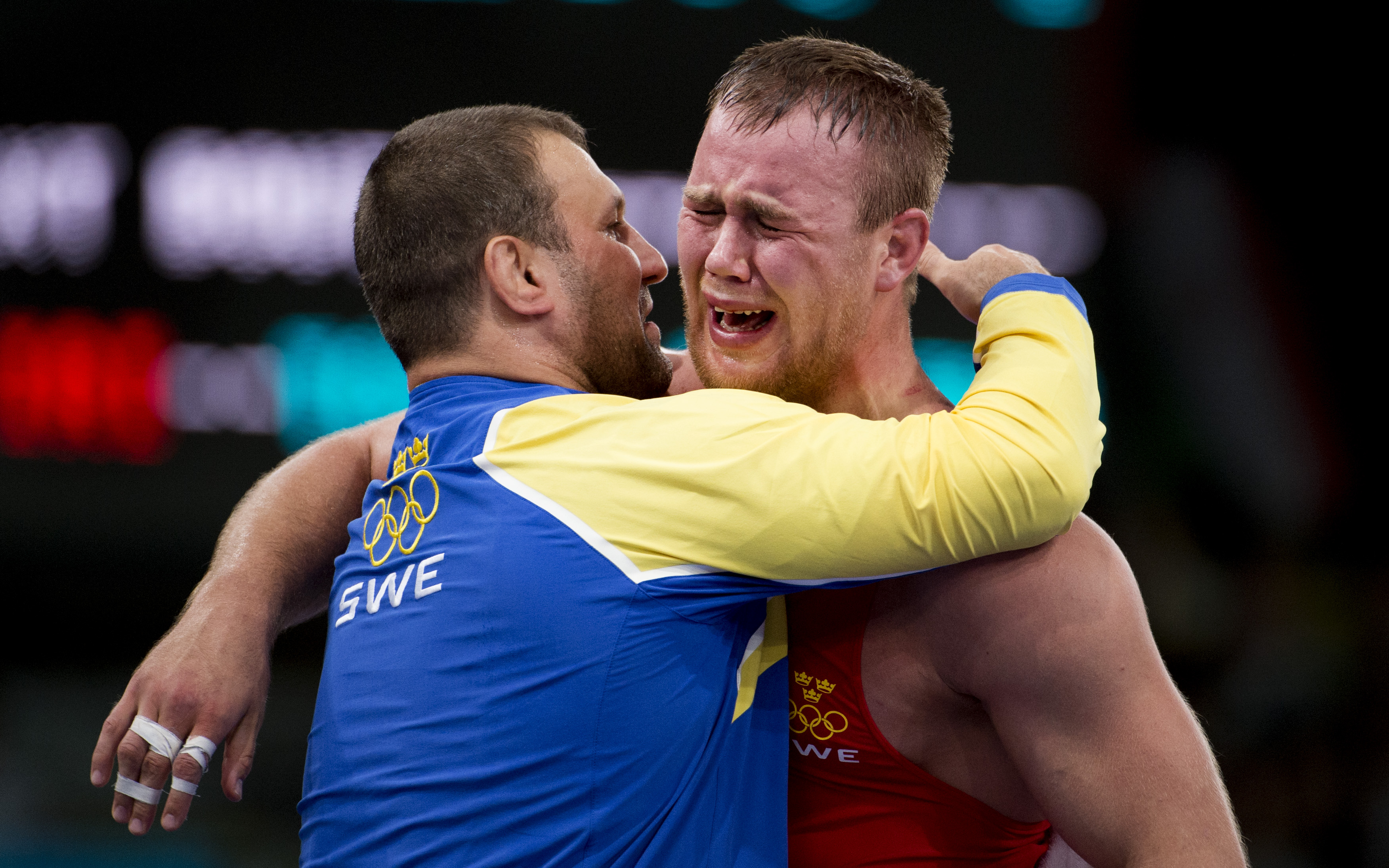 Jimmy Lidberg i tårar efter sitt OS-brons är redan nu klassiska bilder. Jimmy Lidberg i tårar efter sitt OS-brons är redan nu klassiska bilder.