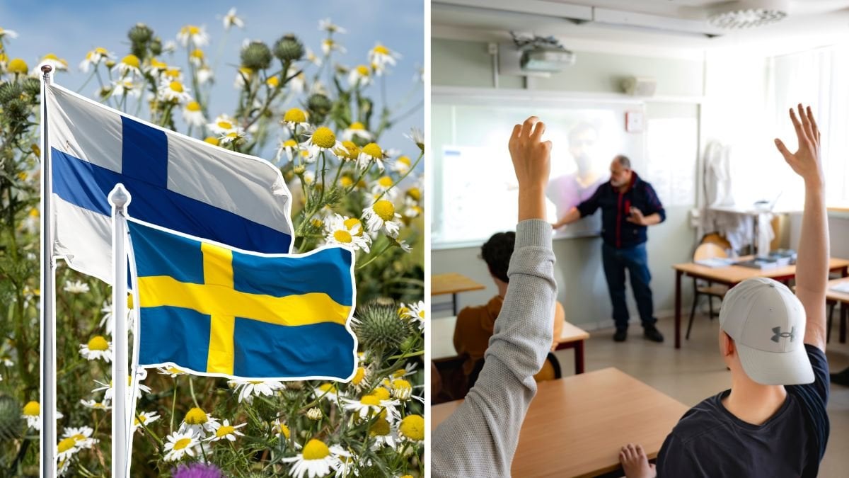 Skola sjöng 