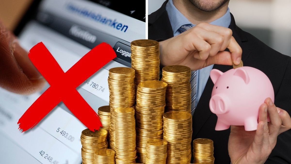 Så mycket pengar bör du inte ha på kontot nu