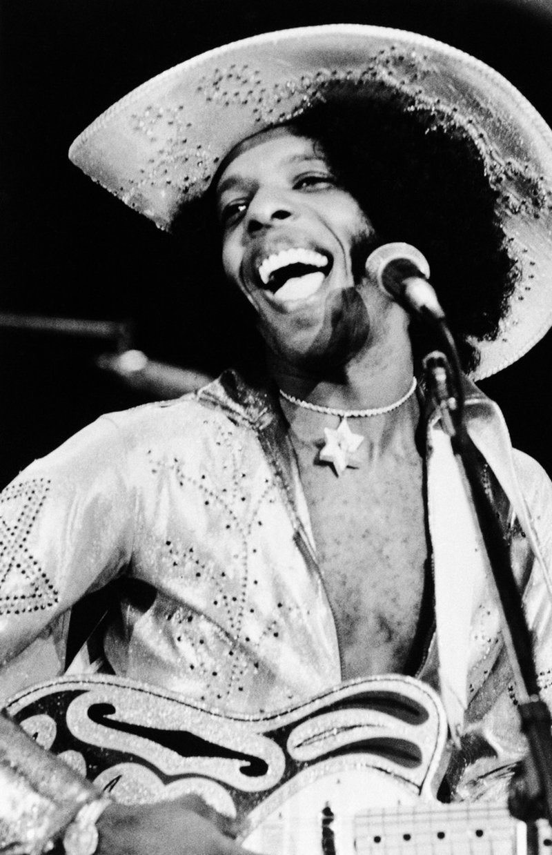 Sly Stone i början av sin karriär. Arkivbild.