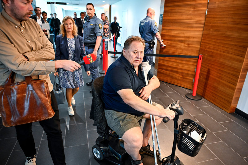 Leif-Ivan Karlsson vidi huvudförhandlingen i Think Pink-målet 2024.