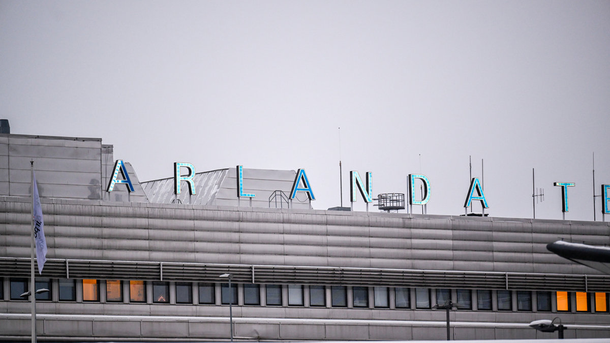 Terminal 5 på Arlanda flygplats. Bilden är från ett tidigare tillfälle.