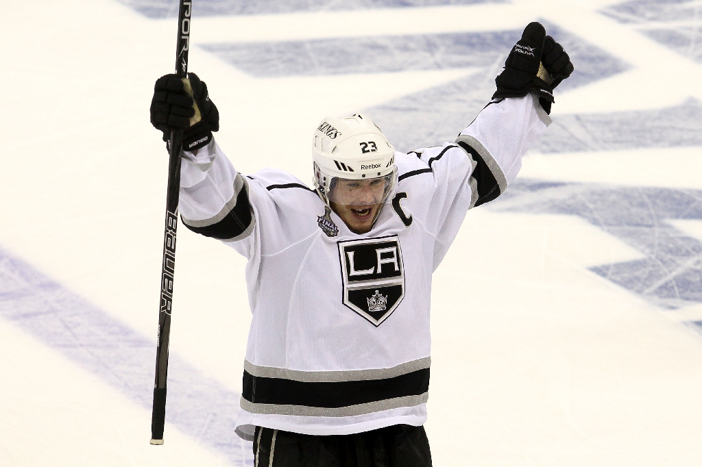 Dustin Brown, forward. Dustin Brown, forward.