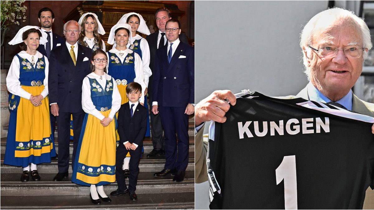 Kung Carl XVI Gustaf firar 50 år på tronen 2023. 