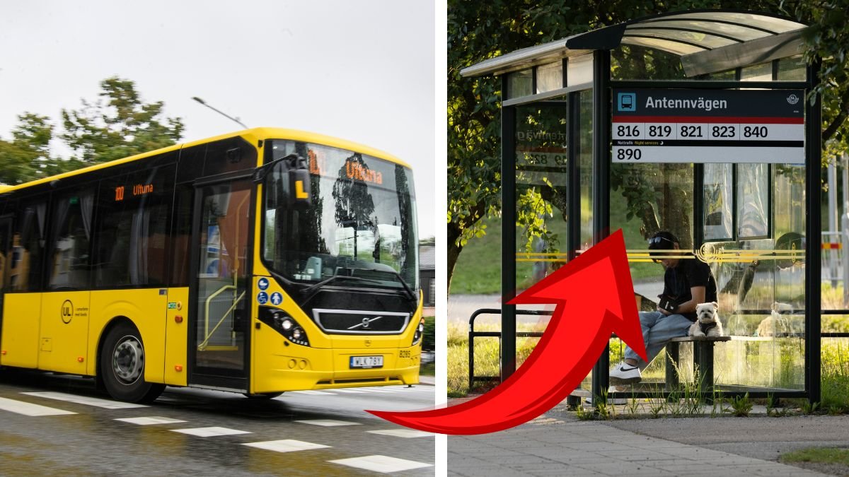 Domen: Här ligger Sveriges sämsta busshållplats
