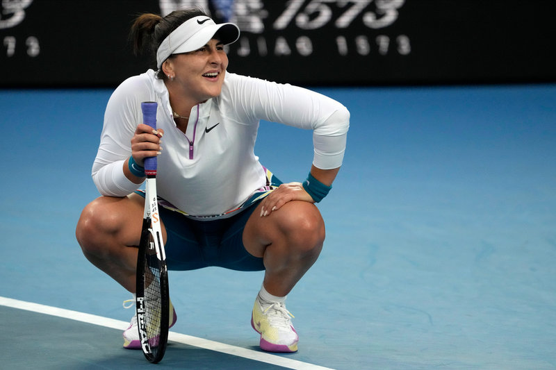 Bianca Andreescu förlorade sin försenade match mot Cristina Bucsa från Spanien.
