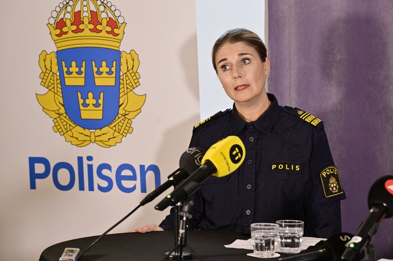 Karin Wessén, chef för utredningssektionen i Gävleborg. Foto: Jonas Ekströmer/TT