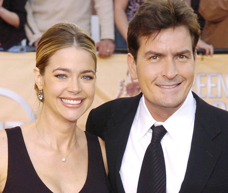 Denise Richards och Charlie Sheen Denise Richards och Charlie Sheen