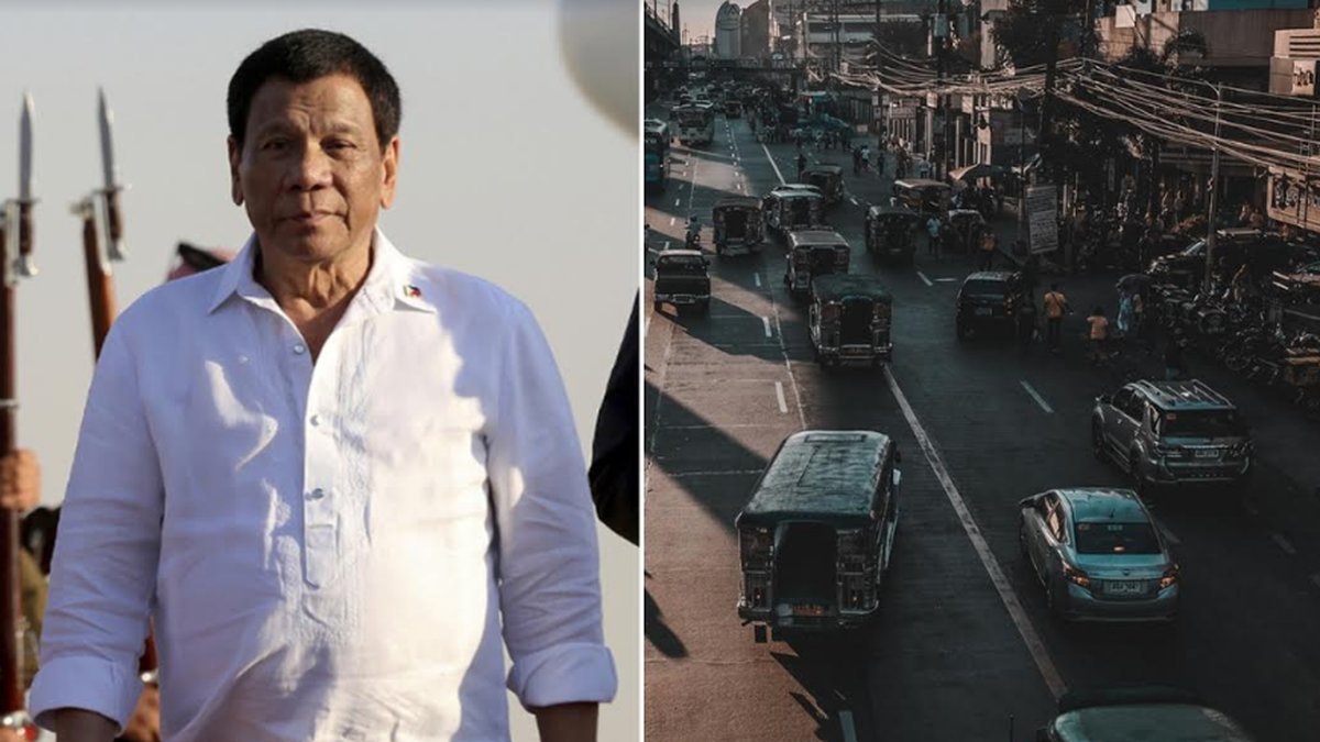 Filippinernas president Rodrigo Duterte. 