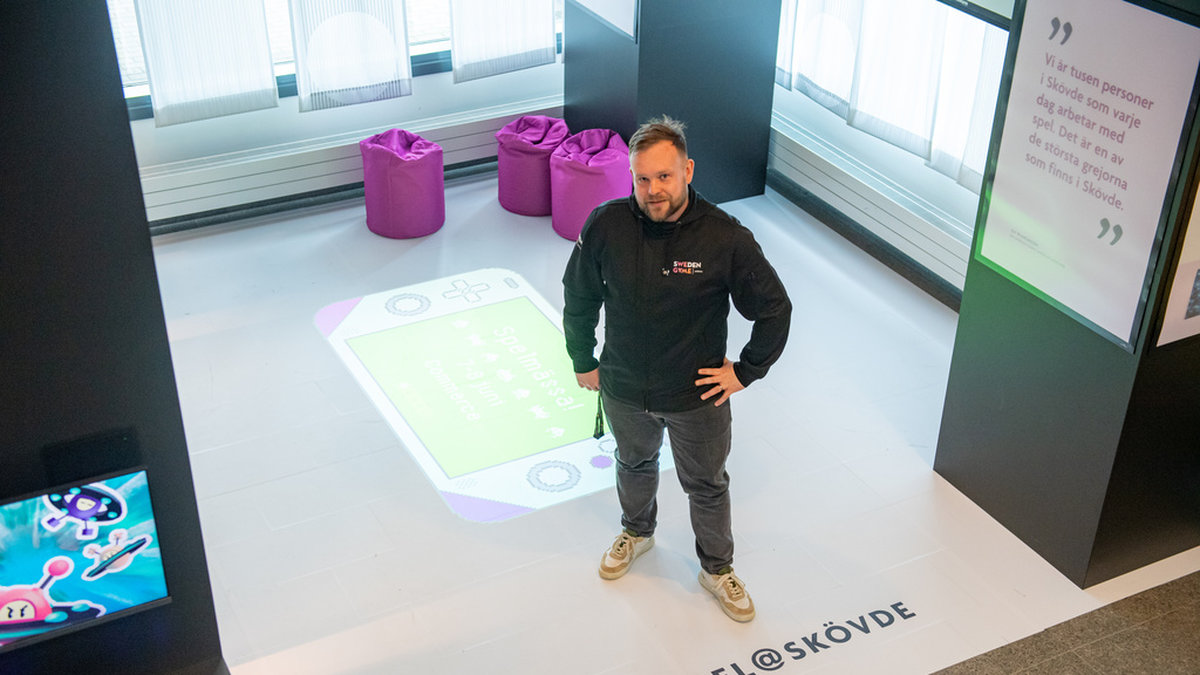 Marcus Toftedahl, spelaffärsutvecklare vid Science Park Skövde, vars företag i startup-programmet fått investeringar på närmare 200 miljoner kronor.