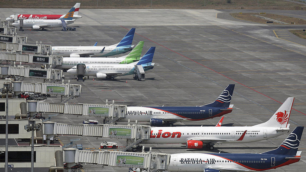 Lion Air rankas som ett av de sämre. 