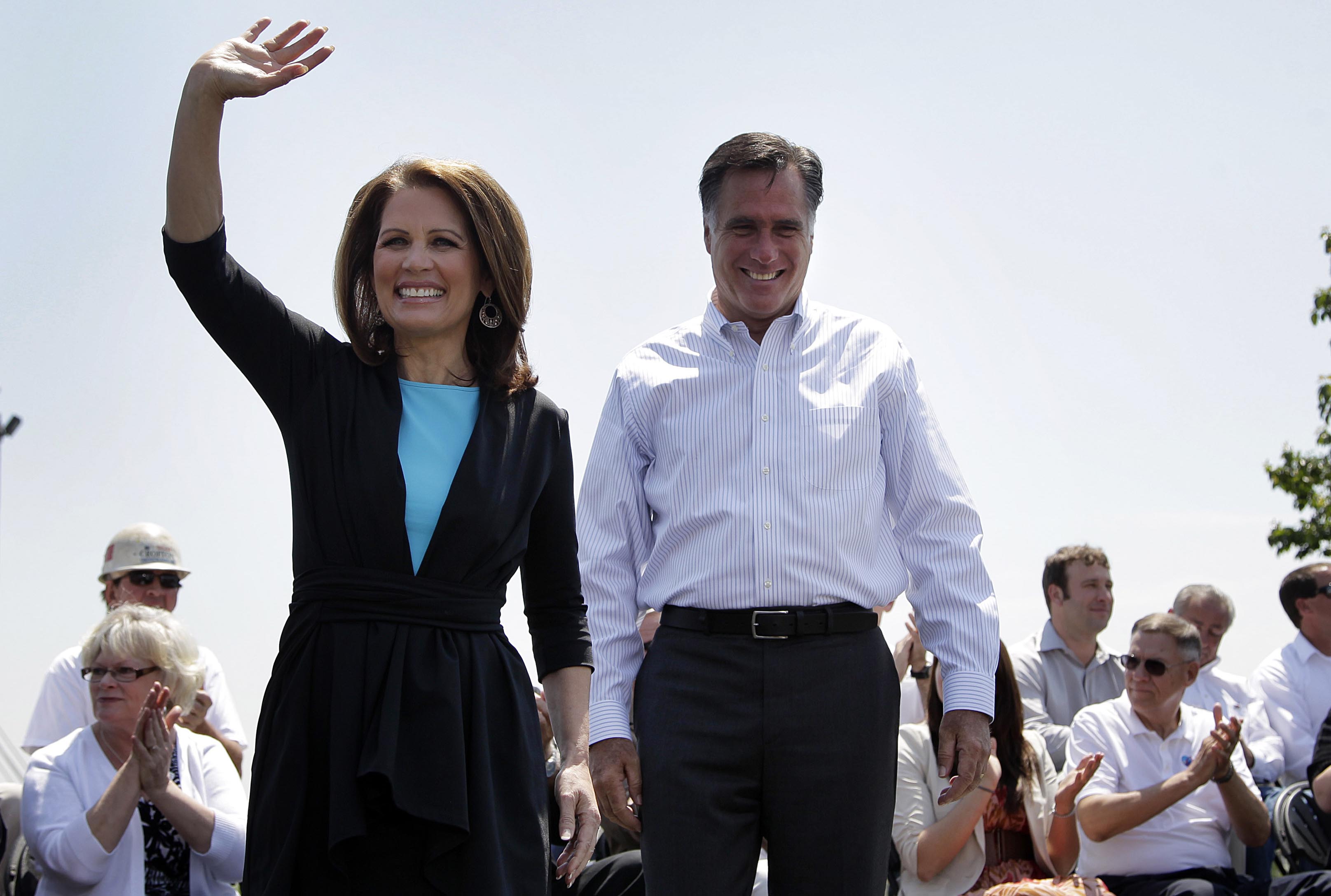 Liksom Tea party-rörelsens favorit, Michelle Bachmann. Liksom Tea party-rörelsens favorit, Michelle Bachmann.