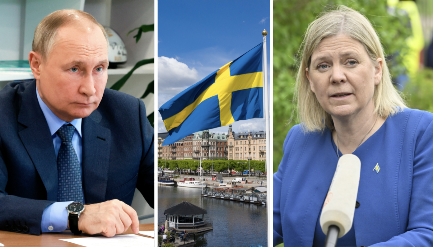 Rysslands svar på svensk Natoansökan.