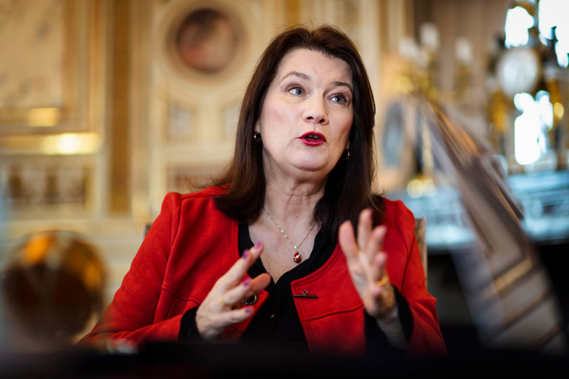 Utrikesminister Ann Linde. Arkivbild.