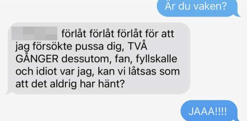 SMS från SVT-profilen SMS från SVT-profilen