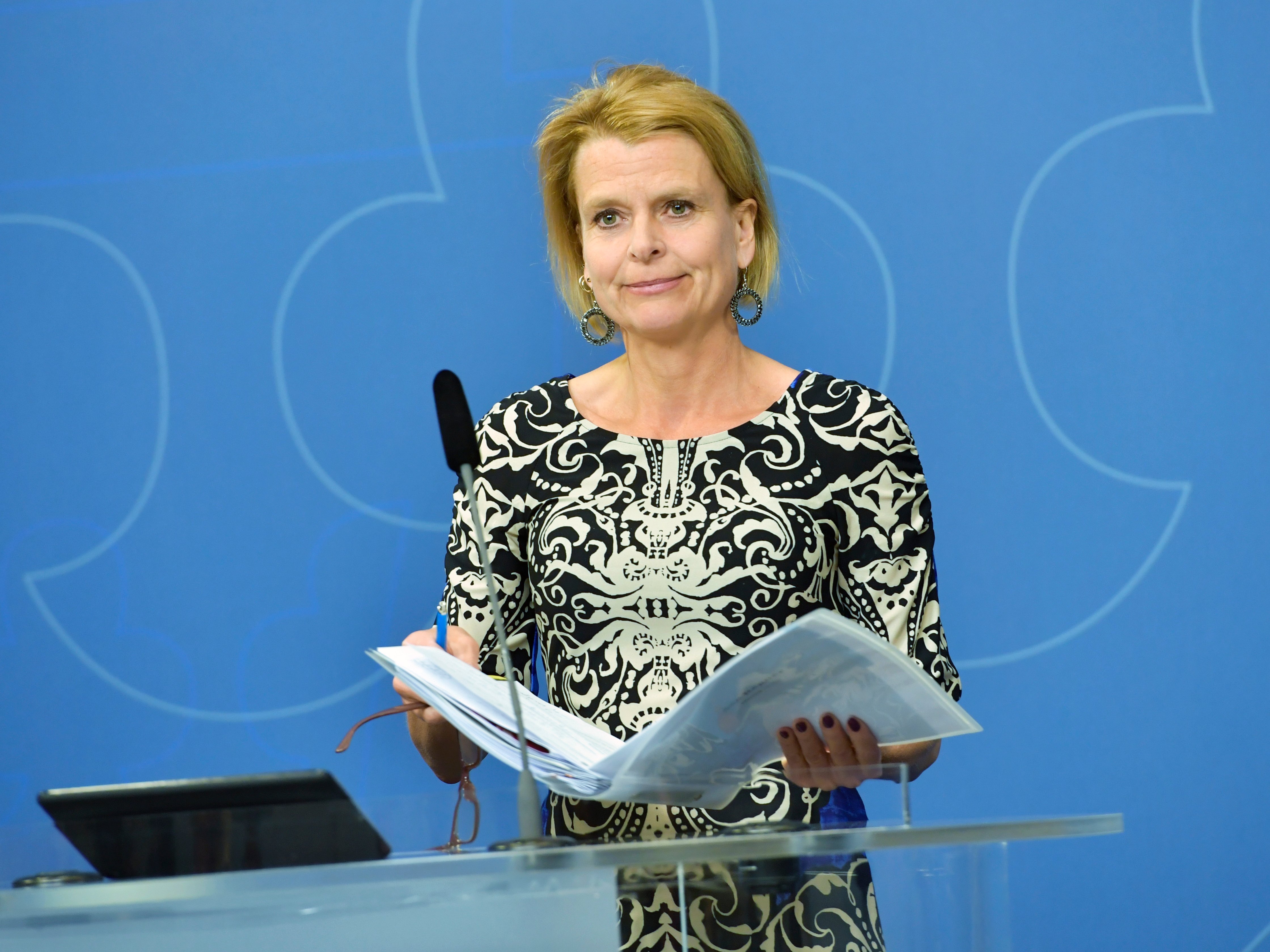 Barn-, äldre- och jämställdhetsministern ​Åsa Regnér (S).