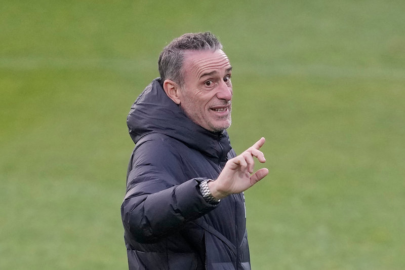 Sydkoreas förbundskapten Paulo Bento. Arkivbild.