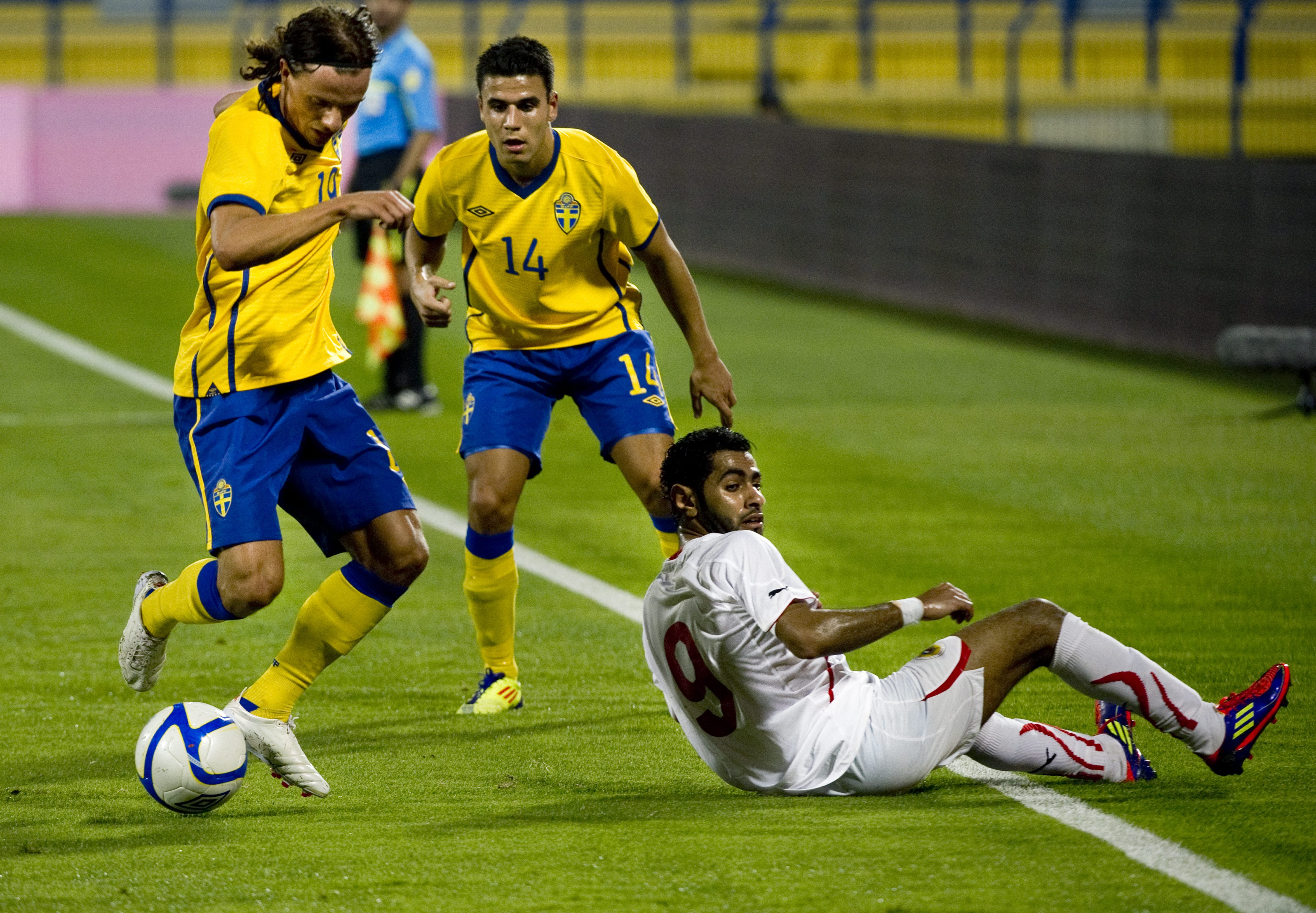 Sverige vann som bekant matchen mot Bahrain med 2-0.