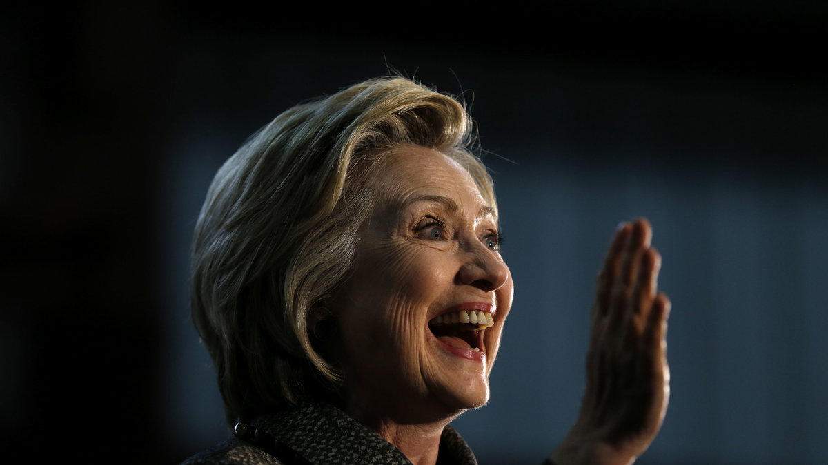 Hillary Clinton ser ut att kunna bli demokraternas presidentkandidat. 