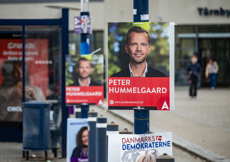 Valplakat i Tårnby. 