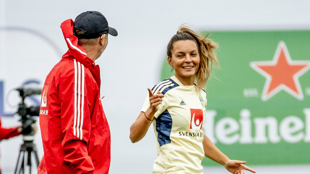 Johanna Rytting Kaneryd var en av flera svenska spelare som under förra året anslöt till engelska Super League. Hon lämnade Häcken för Chelsea. Arkivbild.
