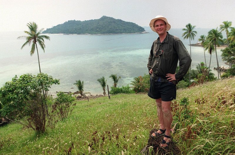 Harald Treutiger, Expedition Robinson 1997. Foto: Jack Mikrut/TT