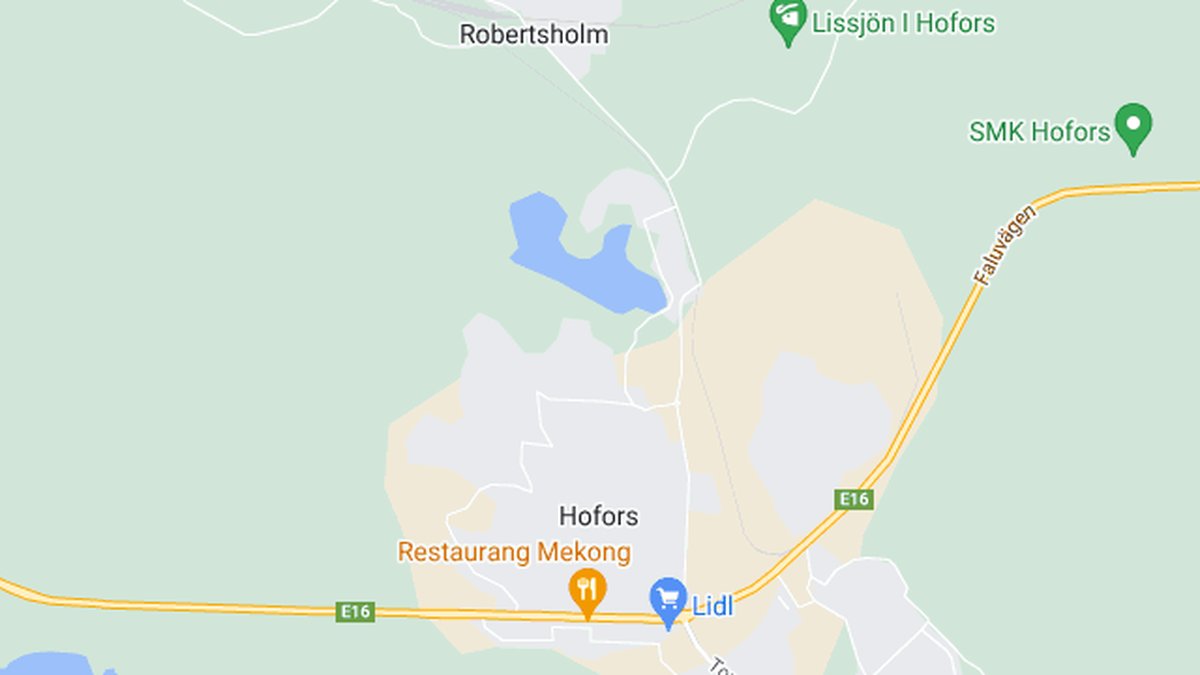 Google maps, Hofors