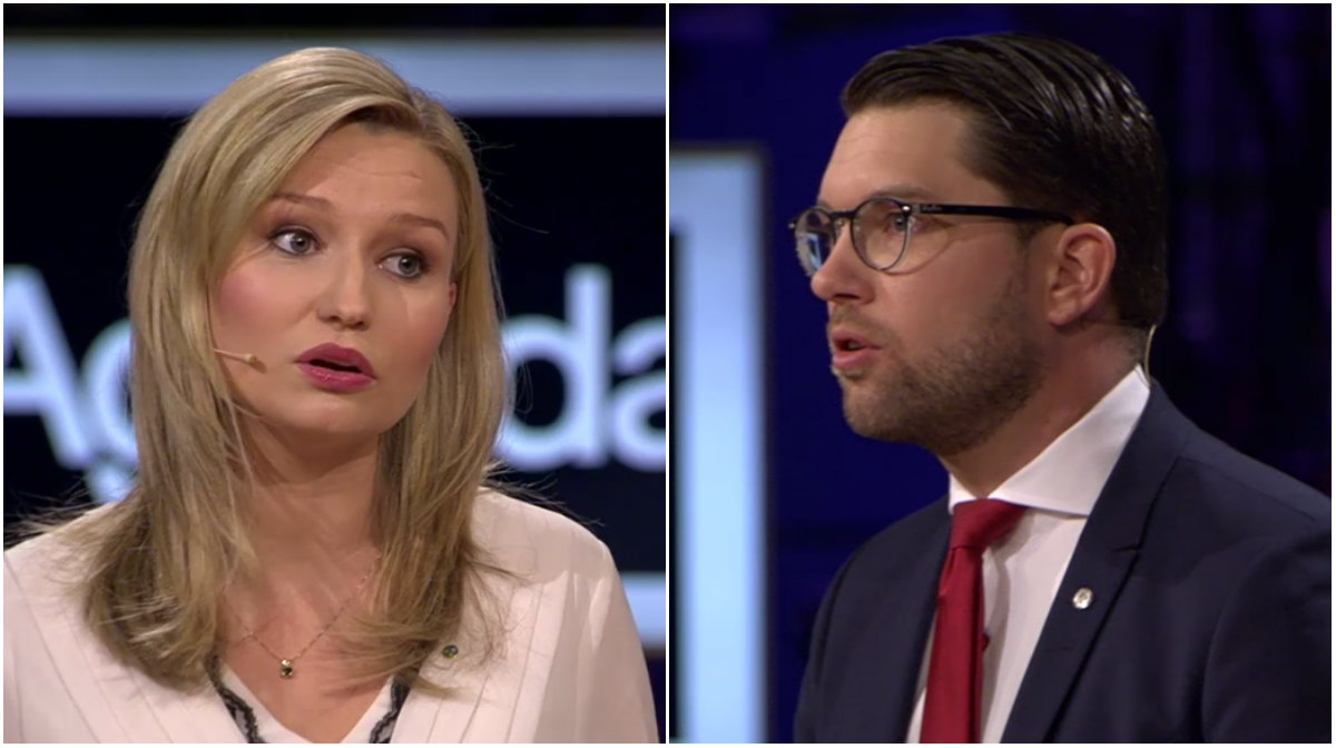 Ebba Busch, Brak, Partiledardebatt, Jimmie Åkesson