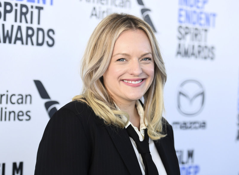 Elisabeth Moss spelar journalist i thrillerserien 'Shining girls'. Arkivbild.