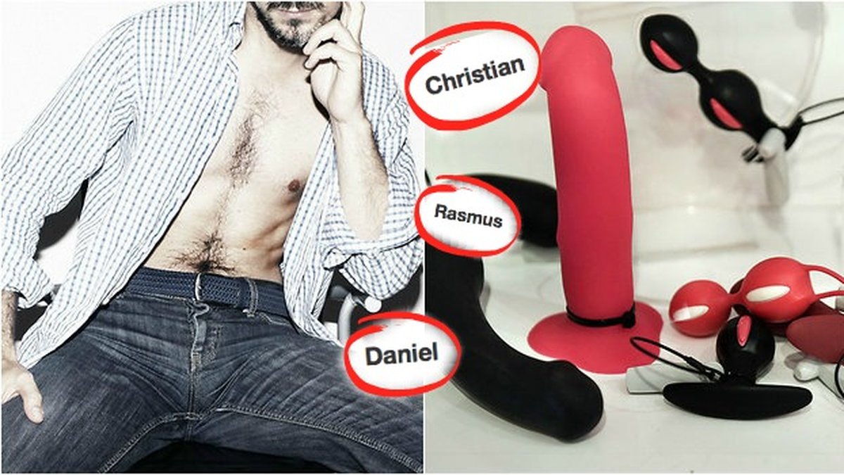 En ny undersökning har tagit fram de 20 mest populära namnen hos män som köper sexleksaker. 