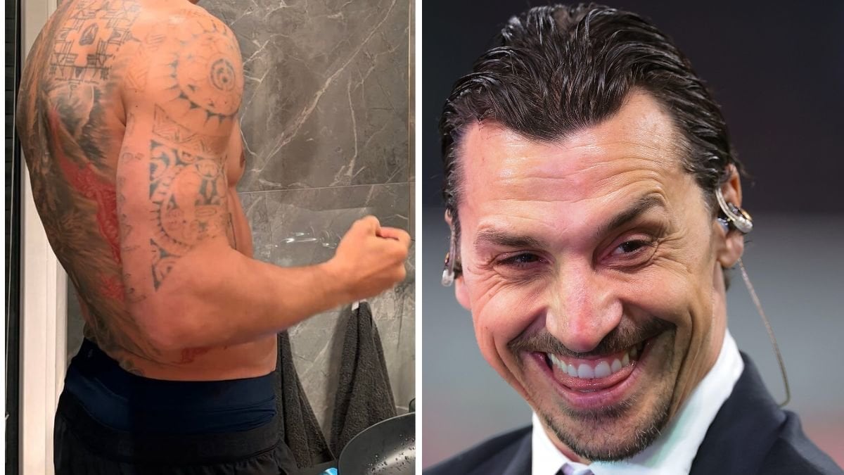 Här råkar Zlatan avslöja sin nya galna vikt: "Ärli