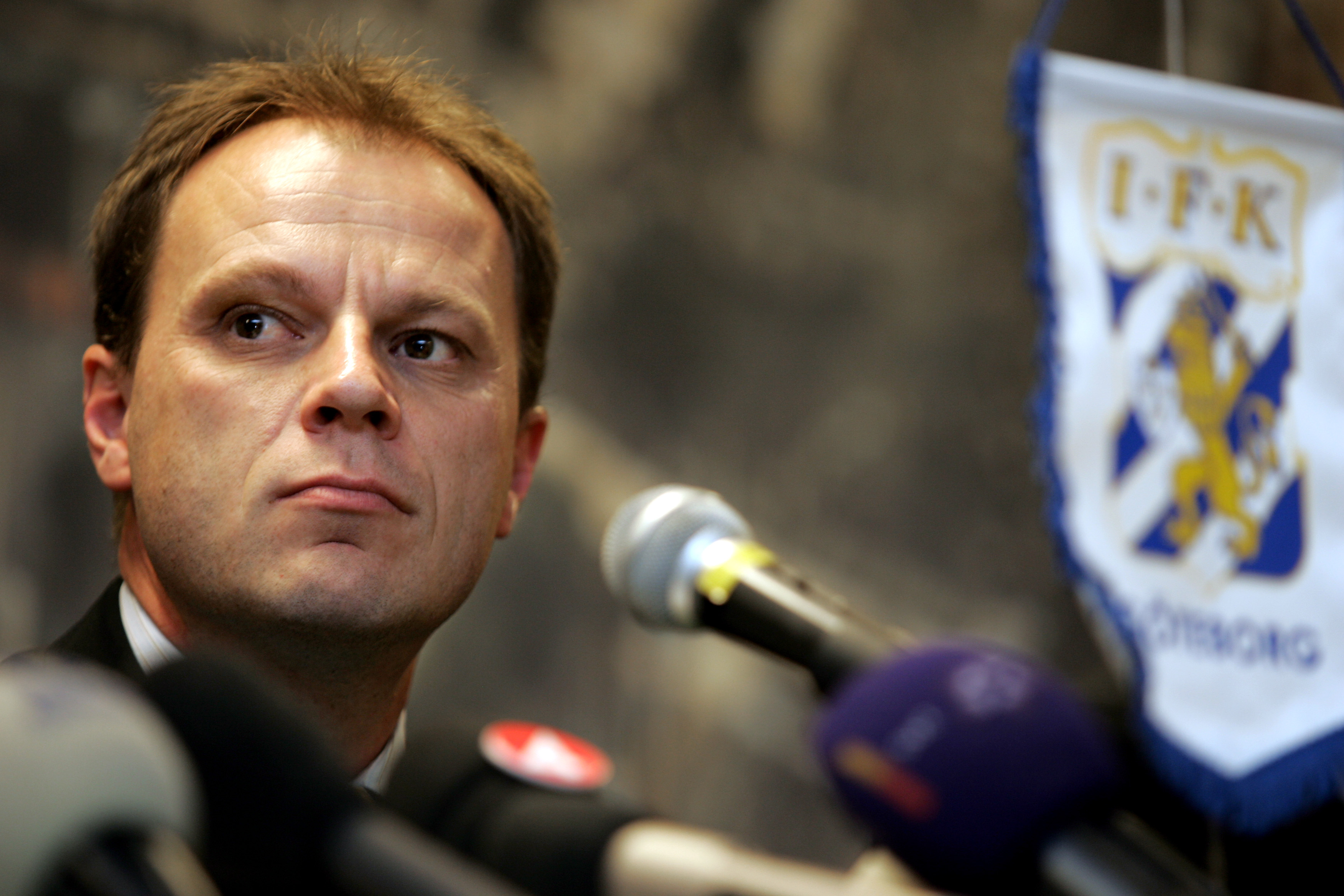 Mats Persson, dåvarande ordförande i IFK Göteborg.