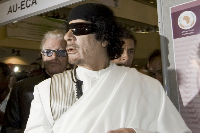 Muammar Gaddafi har styrt Libyen med järnhand i över 40 år. 