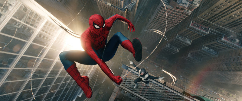 Spider-Man och Boomerang i "Spider-Man: Brand new day". 