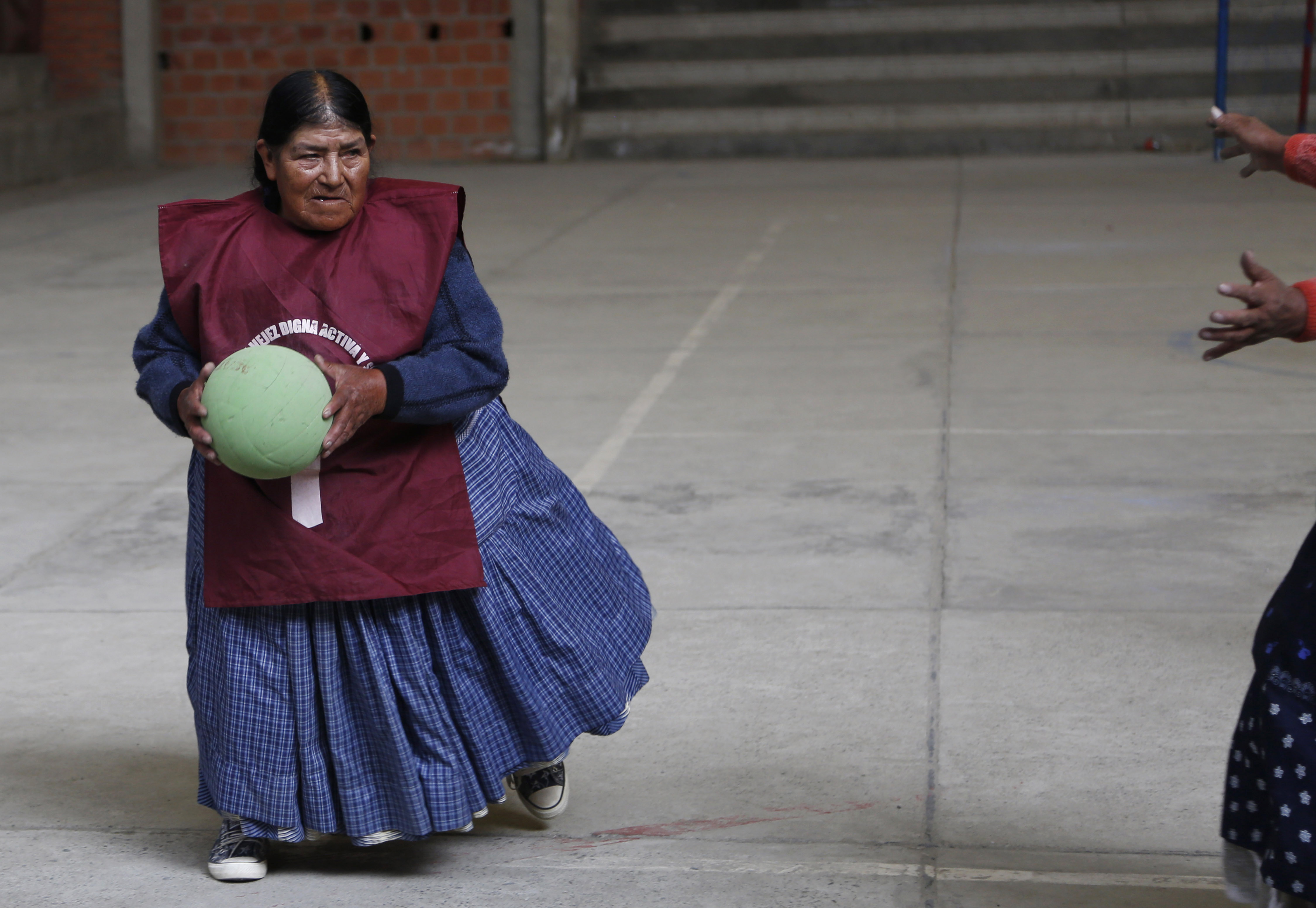 Rosa Lima, 77, har tränat i åtta år.