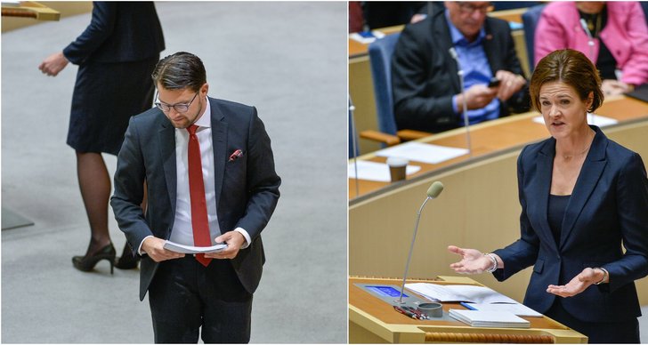 Moderaterna, Anna Kinberg Batra, Sverigedemokraterna, Jimmie Åkesson, Opposition