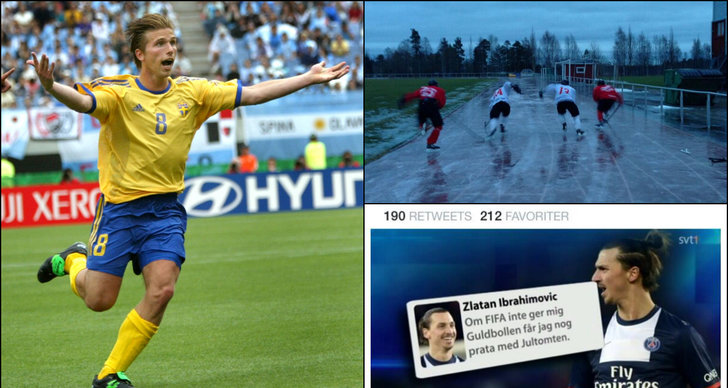 Veckans sporttweets, Zlatan Ibrahimovic, Johan Forsberg, Anders Svensson, Soran Ismail