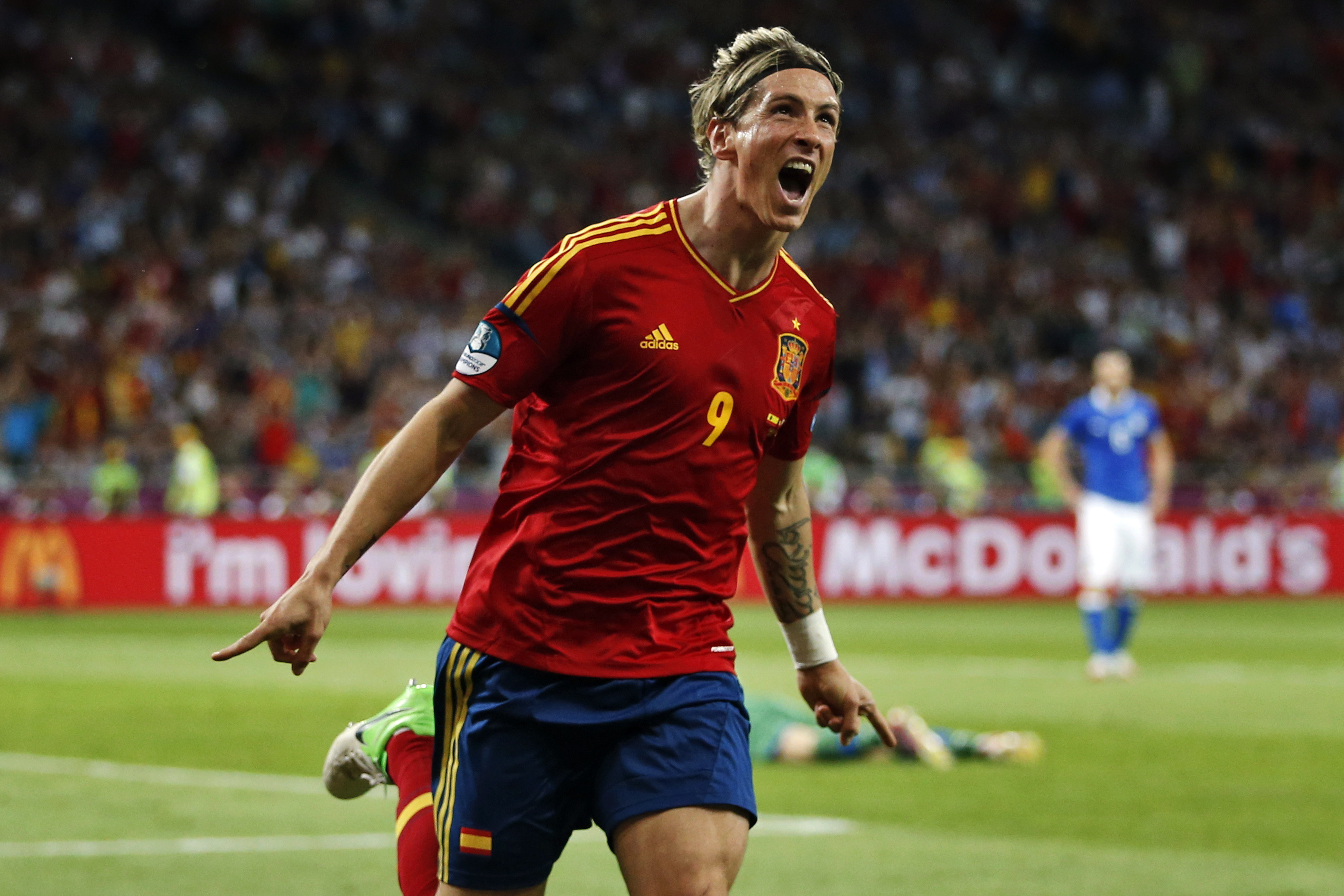 Fernando Torres 3-0-mål mot Italien gav seger i skytteligan.