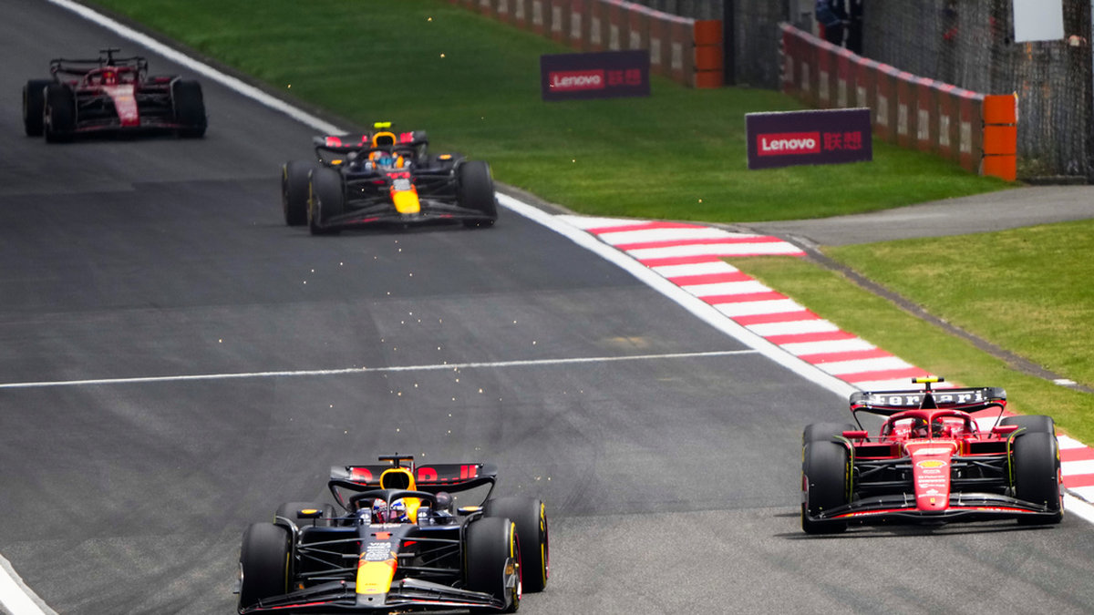 Max Verstappen vinner sprinten i Kinas Grand Prix i Formel 1.
