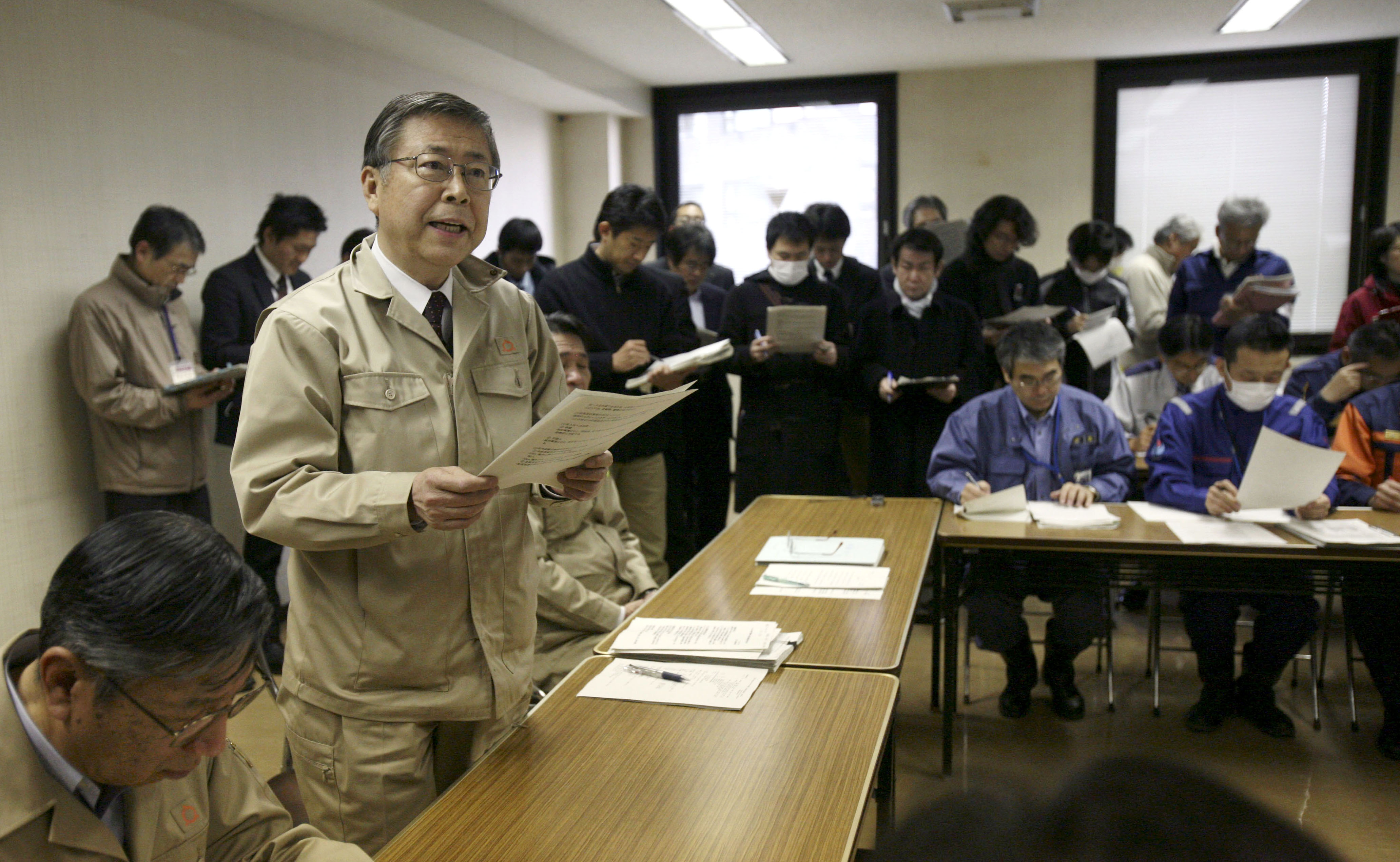 Yuhei Sato, Fukushimas guvernör, är kritisk mot regeringen.