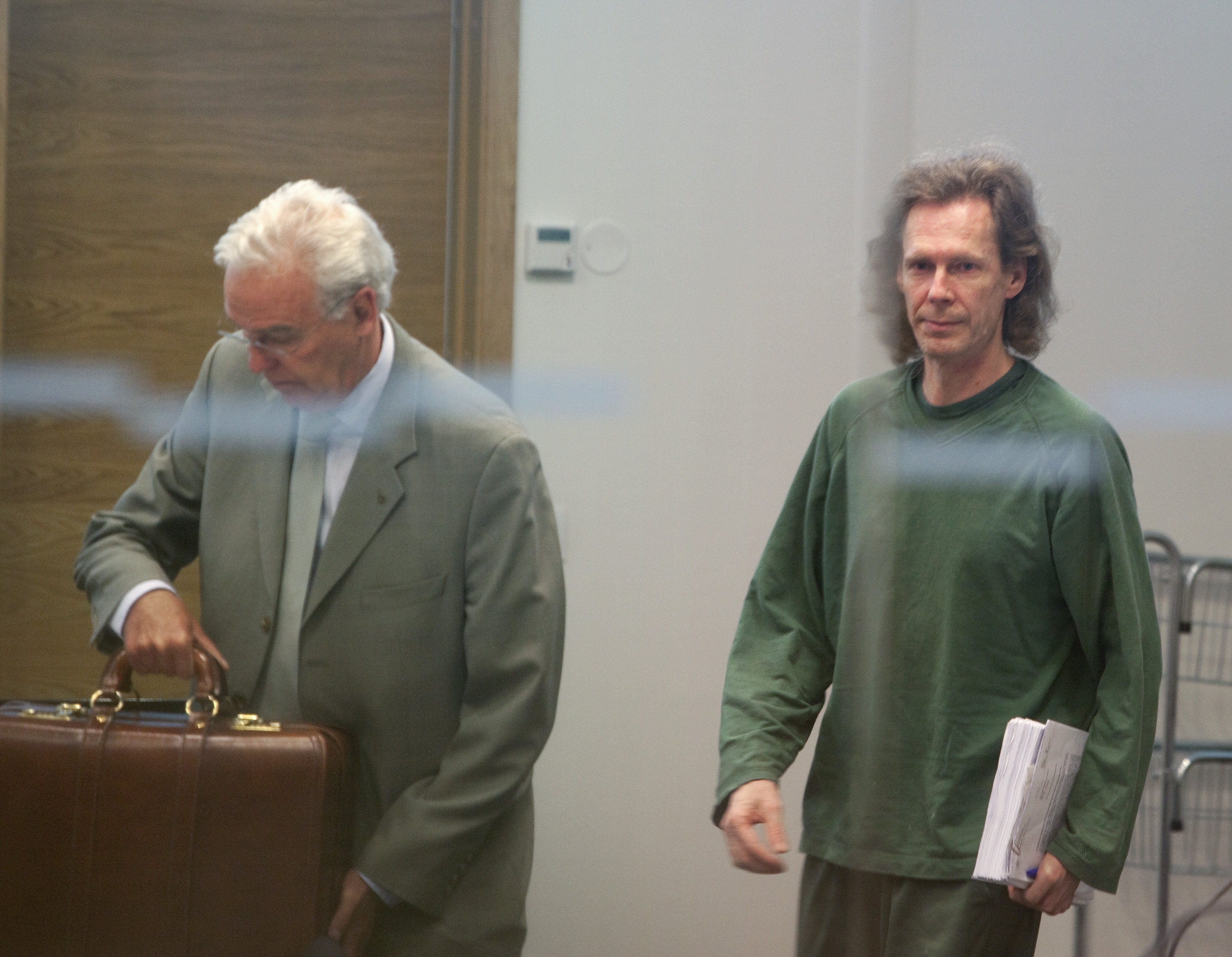 Ulf Borgström (till höger) dömdes till åtta års fängelse i juni 2011.