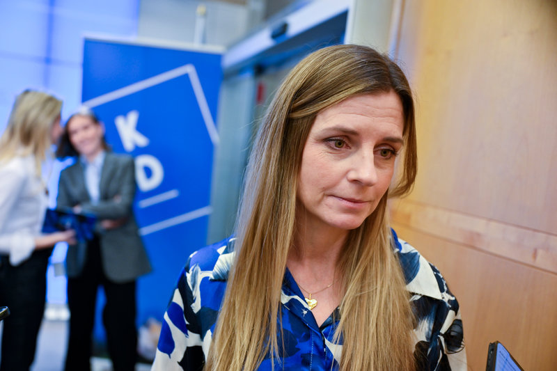 Kristdemokraternas partisekreterare Liza-Maria Norlin. Arkivbild.